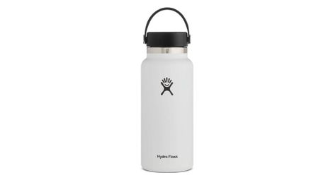 Hydro flask wide mouth with flex cap 946 ml white