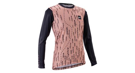 Maillot Manches Longues Leatt Trail 3.0 Rose Femme