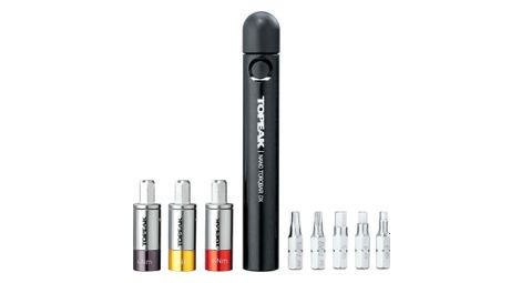 Cle dynamometrique topeak nano torqbar dx noir