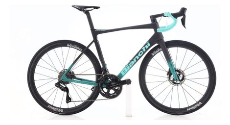 Produit reconditionné · Bianchi Specialissima RC Arkea Team Di2 12V · Gris / Vélo de route | Très bon état