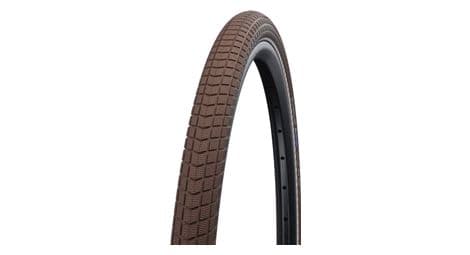 Pneu schwalbe big ben 28 tubetype rigide k-guard sbc réfléchissant marron