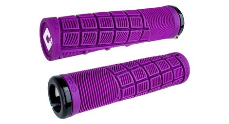 Paire de grips odi reflex v2 1 135 mm violet