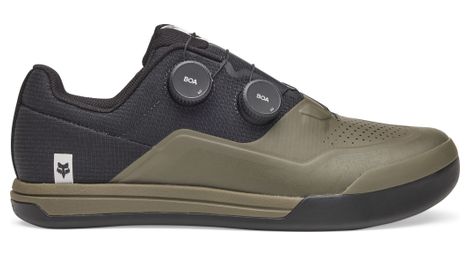 Zapatillas fox union boa pedal plano caqui