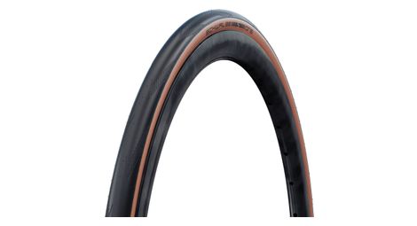 schwalbe road tire one 700 mm tubeless ready foldable race guard addix e bike e 25 beige sidewalls