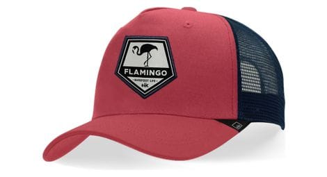 Casquette trucker pour femmes hanukeii flamingo rose