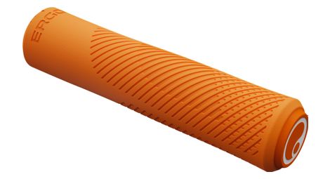 Paire de grips ergonomiques ergon gxr orange juicy