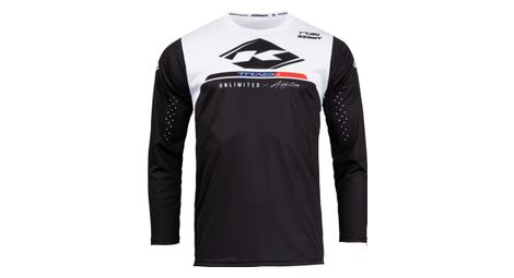 Maillot manches longues kenny track raw noir