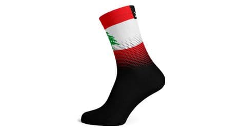 Paire de chaussettes - lebanon black flag socks - liban