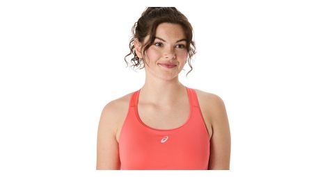 Brassière asics road compression corail femme