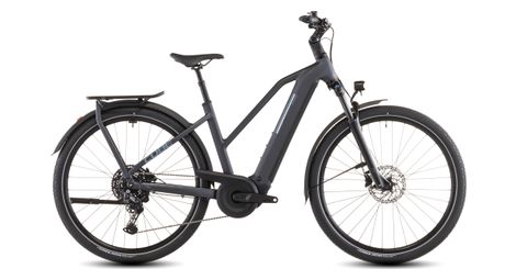 Vtc électrique cube kathmandu hybrid one 800 trapeze shimano cues 10v 800 wh 700 mm gris metallic 2026