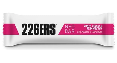 Barre protéinée 226ers neo bar chocolat blanc/fraise - 50g