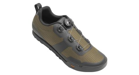 Giro tracker boa mtb shoes trail green / dark shadow