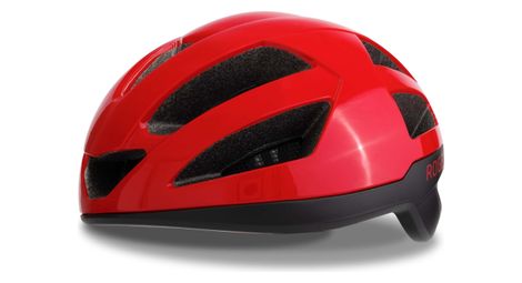 Casque velo rogelli puncta - unisexe - rouge/noir