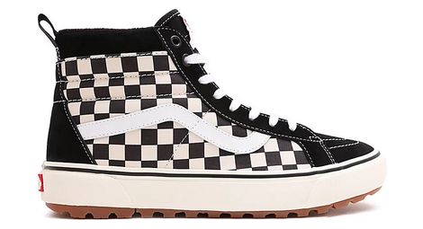 Zapatillas de skate vans sk8-hi mte-1 negro blanco