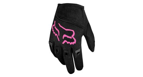 Gants enfants fox kids dirtpaw noir rose