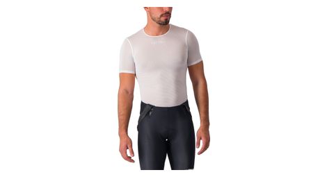 Maillot de corps manches courtes castelli pro mesh 2.0 blanc