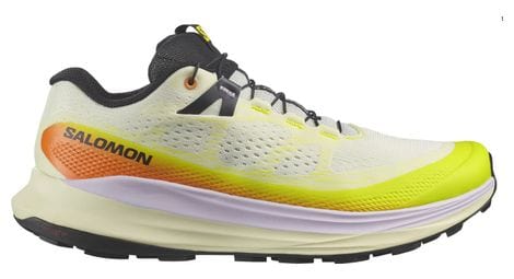 Salomon ultra glide 2 scarpe da trail running donna bianco giallo