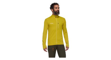 Chaqueta polar mammut taiss light verde