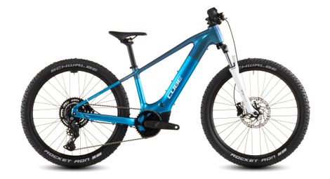VTT Électrique Enfant Cube Acid 240 Hybrid Rookie Pro 400X Shimano 9V 400 Wh Bosch 55 Nm 24'' Bleu Actionteam 2026 8 - 11 ans