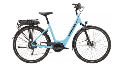 Velo de ville electrique trek verve  2 lowstep bosch 300wh shimano altus 9v azure