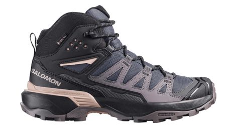 Wanderschuhe Salomon X Ultra 360 Mid GTX Violett/Grau Damen