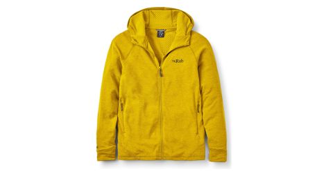Forro polar RAB Nexus Hoody amarillo para hombre