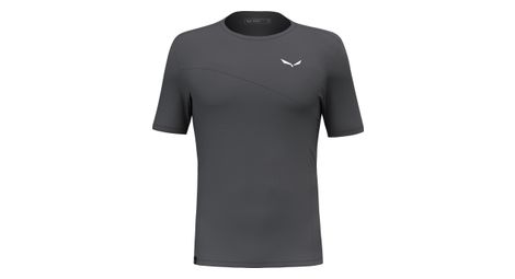 T shirt salewa puez sporty dry gris fonce