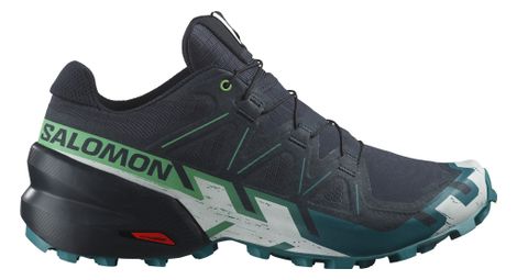 Salomon speedcross 6 trail shoes blue grey men's