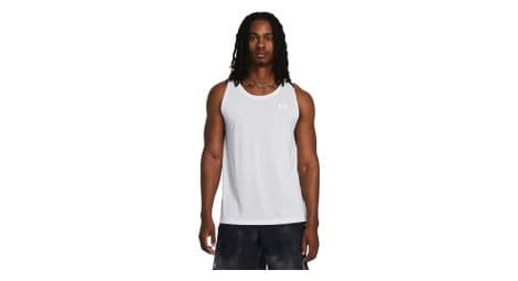 Under armour launch tank blanco hombre