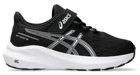 Zapatillas de running asics gt-1000 13 ps negro/blanco niño