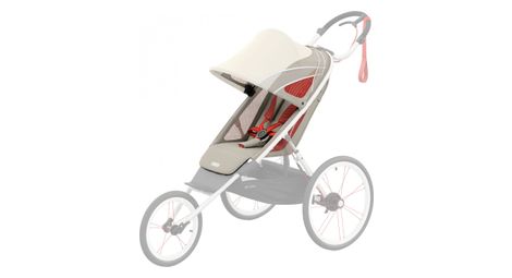 Siege pour poussette de running cybex avi beige orange
