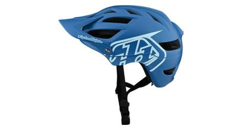 Casque troy lee designs a1 drone light slate bleu