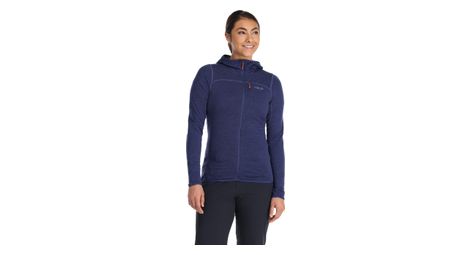 Veste polaire femme rab ascendor light bleu marine