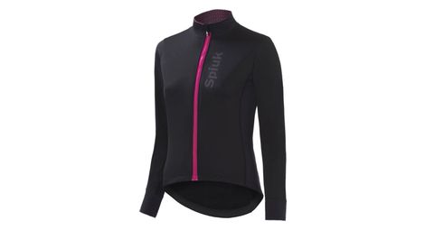 Veste manches longues femme spiuk membrane anatomic noir rose