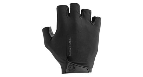 Castelli premio guantes cortos unisex negro