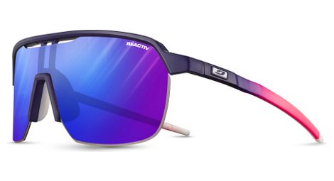 Lunettes julbo frequency reactiv 1-3 violet/rose