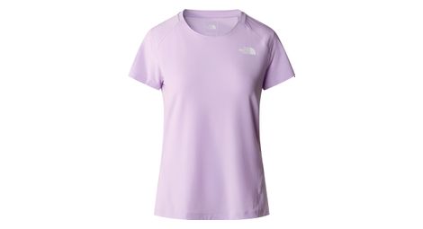 The north face lightning alpine women's purple t-shirt m