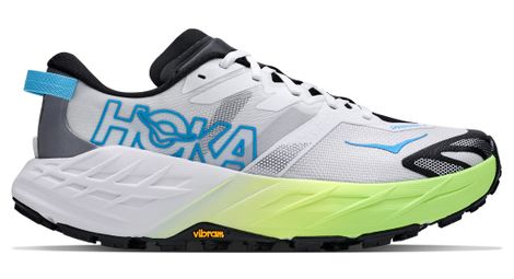 Chaussures Trail Hoka Speedgoat 7 Blanc/Vert/Bleu Femme