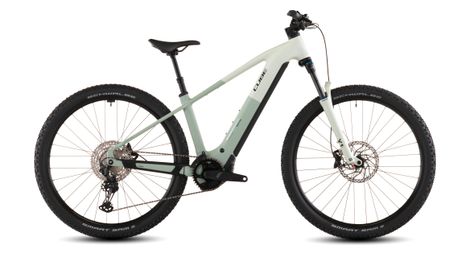 Cube reaction hybrid pro 800 electric hardtail mtb shimano 12s 800 wh bosch 100 nm 29'' desert stone beige dried herbs green 2026