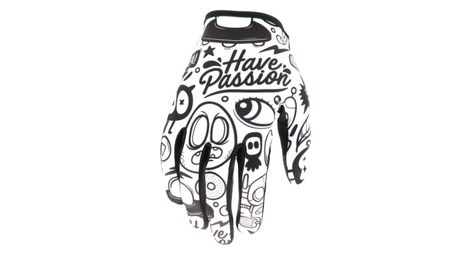 Gants enfant evolve passion blanc noir