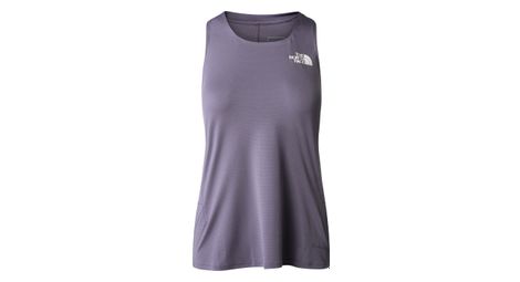 Camiseta de tirantes the north face high trail run para mujer morado