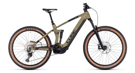 Cube stereo hybrid 160 hpc race 625 27.5 electric full suspension mtb shimano deore 12s 625 wh 27.5'' olive green 2023