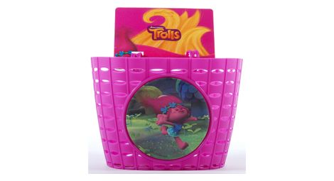 Panier en plastique punky filles rose