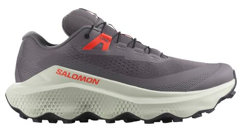salomon ultra glide 3 grey red men s trail shoes