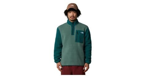 Forro polar the north face  p   strong yumiori  strong   p 1 4 zip hombre verde