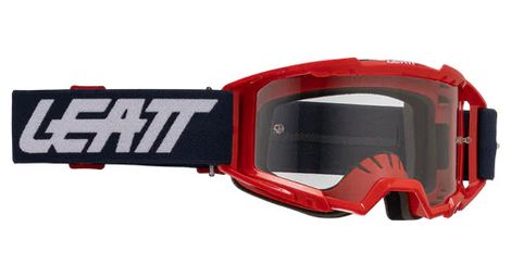 Máscara MTB Leatt Vizion 3.5 Roja/Transparente