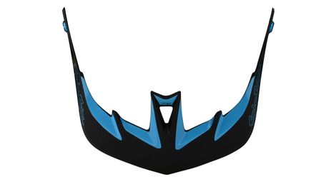 Visière de rechange pour casque troy lee designs a3 uno bleu