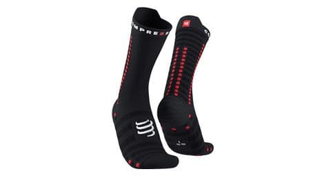 Paar compressport pro racing sokken v4.0 ultralight bike zwart