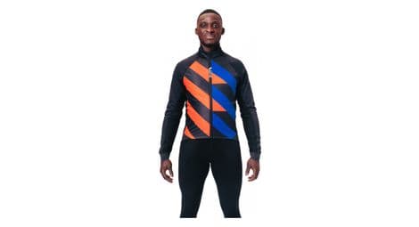 Gore wear c5 gore-tex infinium thermo jacket black/blue/red