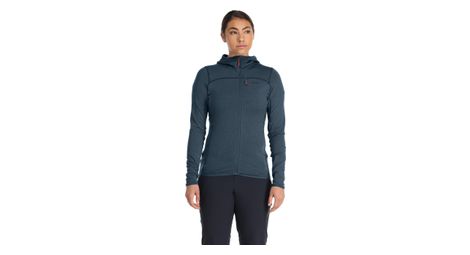 Chaqueta polar ligera rab ascendor para mujer azul